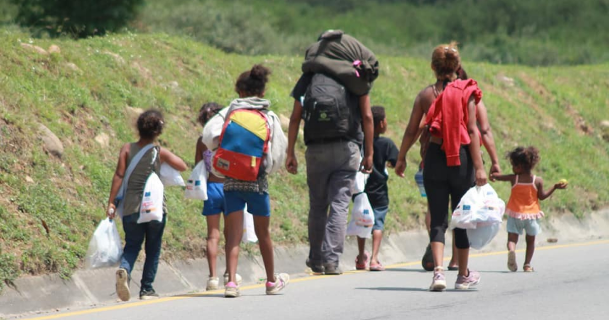 Niños migrantes